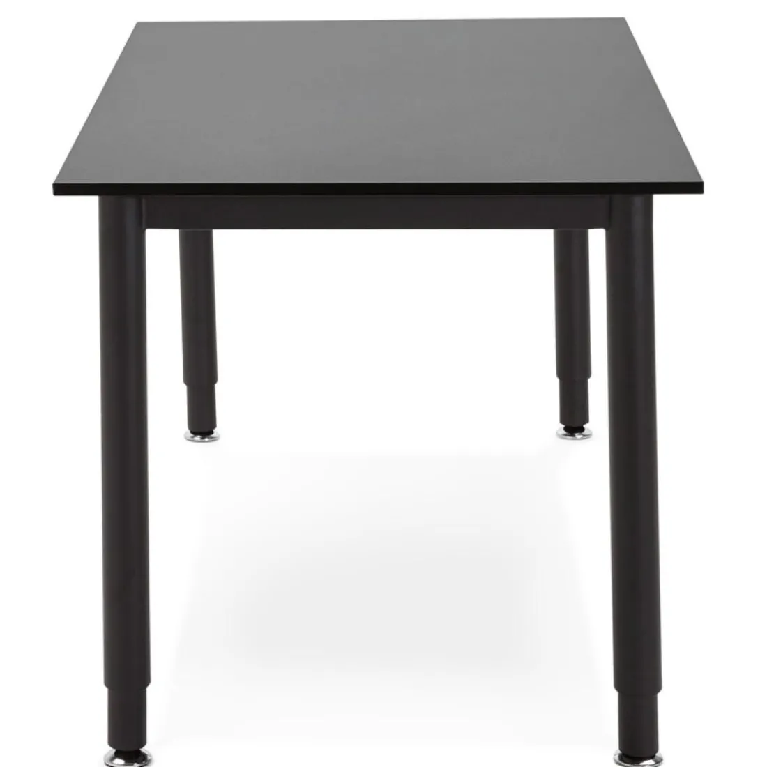 Table de réunion ou bureau design 'FOCUS' noir