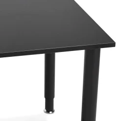Table de réunion ou bureau design 'FOCUS' noir