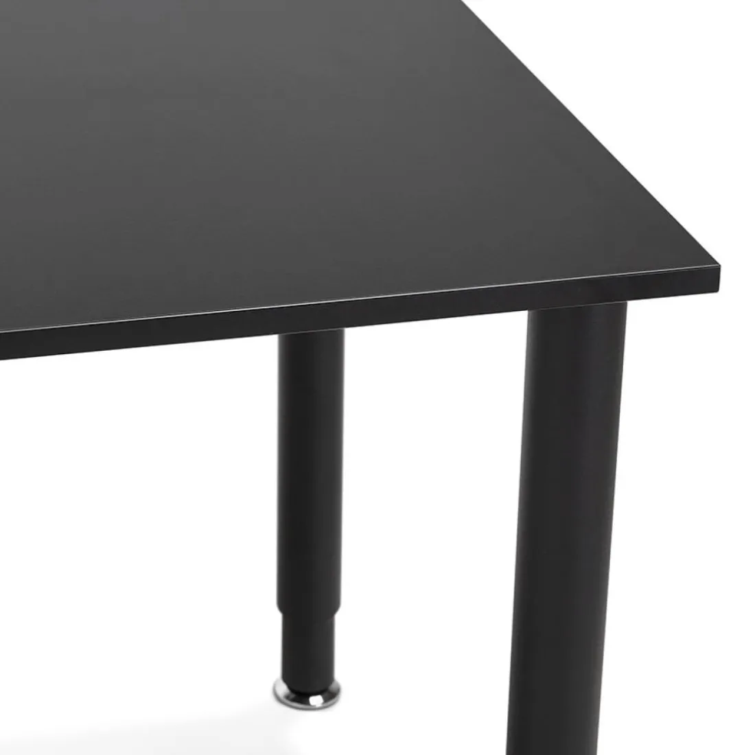 Table de réunion ou bureau design 'FOCUS' noir