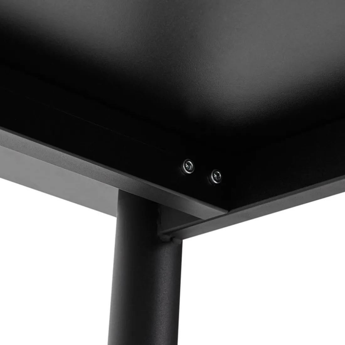 Table de réunion ou bureau design 'FOCUS' noir