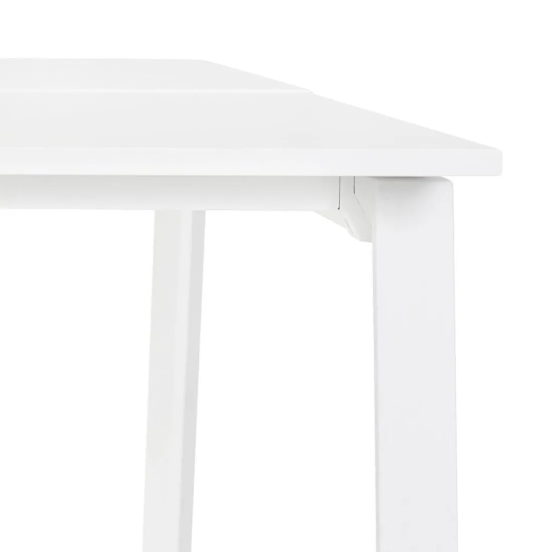 Table de réunion ou bureau bench 'AMADEUS SQUARE' blanc