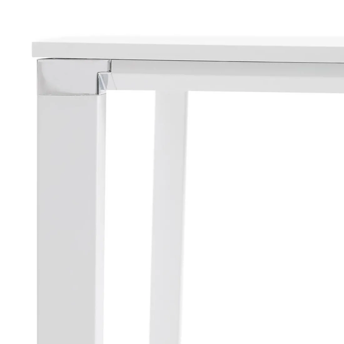 Table de réunion ou bureau bench 'XLINE SQUARE' blanc