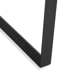 Table de réunion ou bureau bench 'BAKUS SQUARE' noir