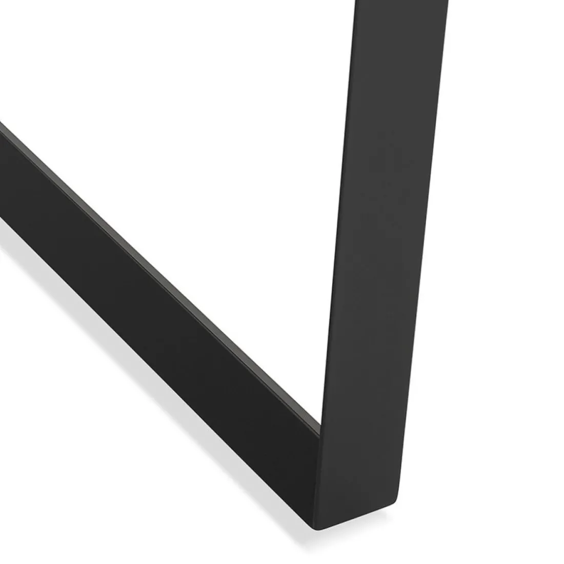 Table de réunion ou bureau bench 'BAKUS SQUARE' noir