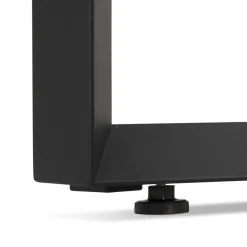 Table de réunion ou bureau bench noir