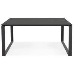 Table de réunion ou bureau bench noir