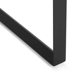 Table de réunion ou bureau bench noir