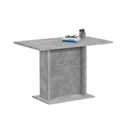 Table de salle à manger BANDOL 3 gris béton