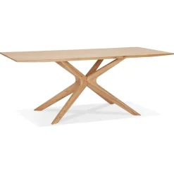 Table de salle à manger 'MANITOU' en chêne massif