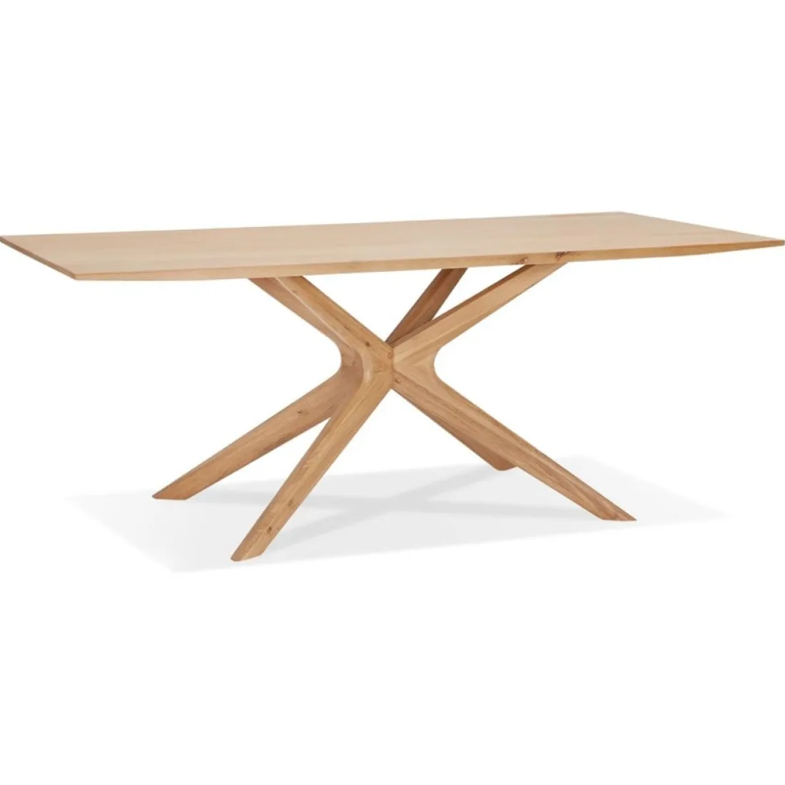 Table de salle à manger 'MANITOU' en chêne massif