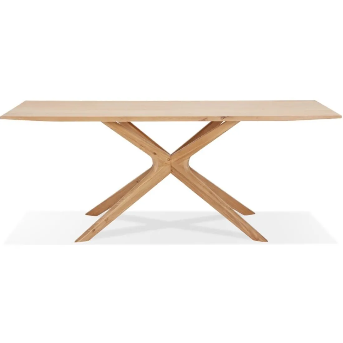 Table de salle à manger 'MANITOU' en chêne massif