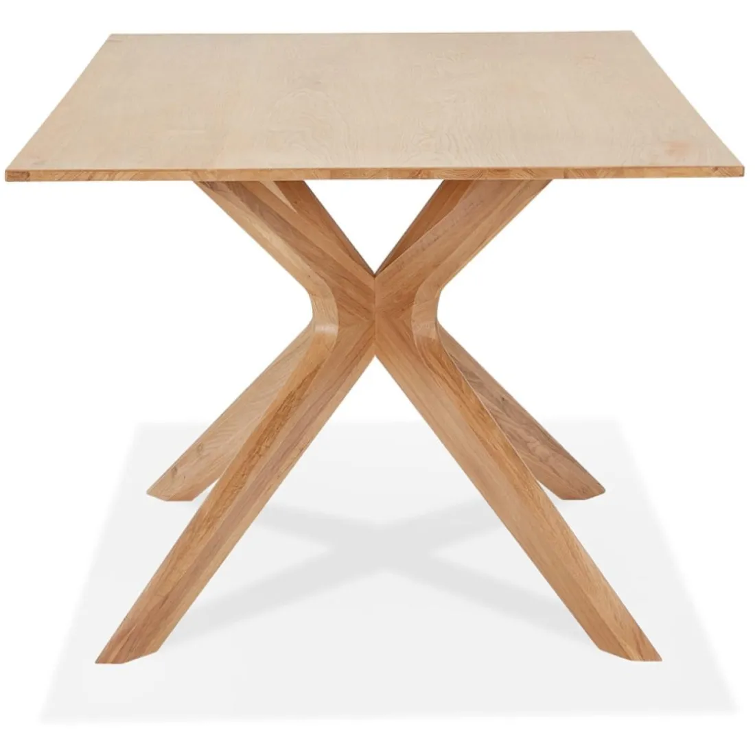 Table de salle à manger 'MANITOU' en chêne massif