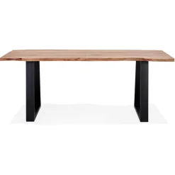 Table De Salle à Manger Naturel Design MORI TABLE Style Scandinave 200 cm