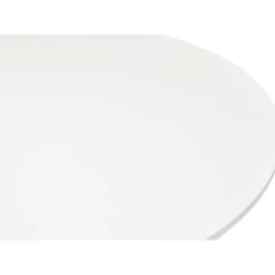 Table en bois ronde blanche EMMA