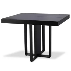 Table Extensible TERESA Noir Pieds Noir