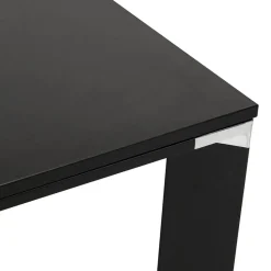 Table haute ou bureau haut 'XLINE HIGH TABLE' en bois noir