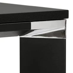 Table haute ou bureau haut 'XLINE HIGH TABLE' en bois noir