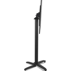 Table haute pliable 'PENUMBRA' carrée noire