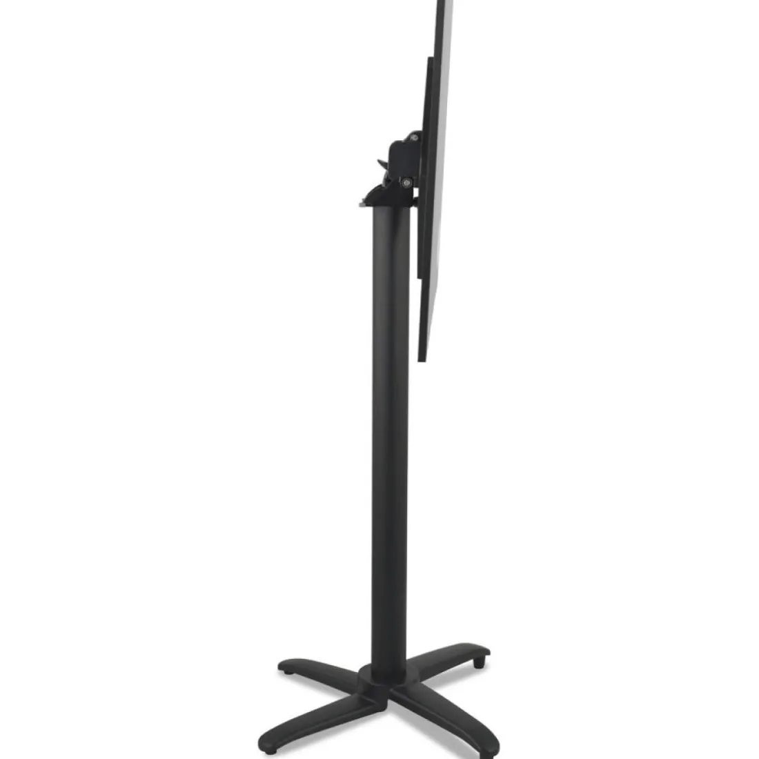 Table haute pliable 'PENUMBRA' carrée noire