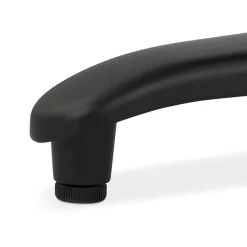 Table haute pliable 'PENUMBRA' carrée noire