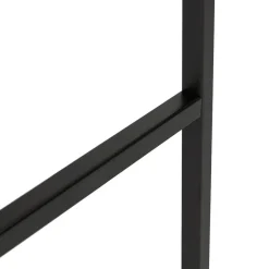 Table haute style industriel 'ORTOS' noire idéale pour les professionnels