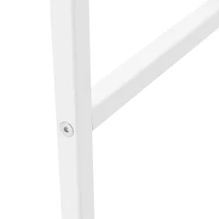 Table haute style industriel 'ORTOS' blanche idéale pour les professionnels