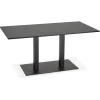 Table ou bureau design 'AUSTIN' noir