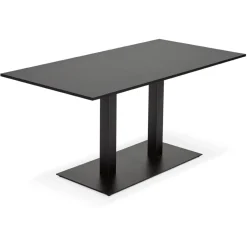 Table ou bureau design 'AUSTIN' noir