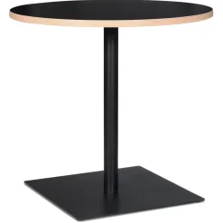 Table ronde 'FUSION ROUND' noire