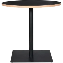 Table ronde 'FUSION ROUND' noire