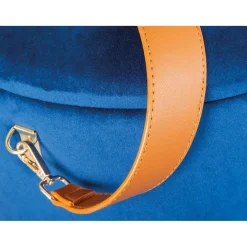 Tabouret Coffre Bleu TCHAI