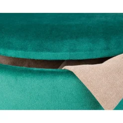 Tabouret Coffre Vert TCHAI