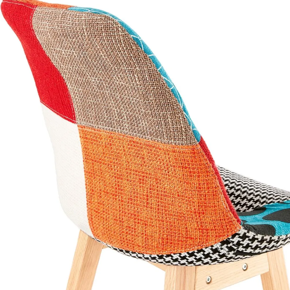 Tabouret de bar 'CUPIDON' style patchwork