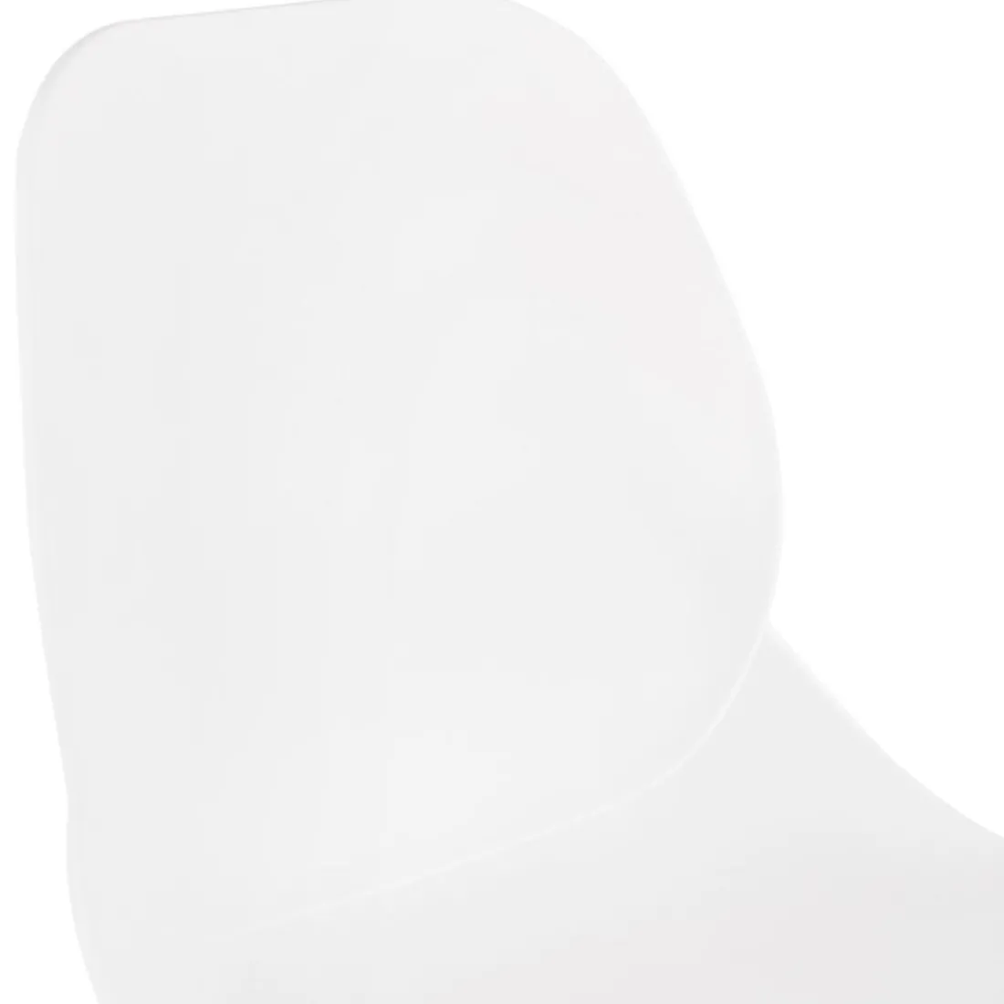 Tabouret snack mi-hauteur 'COSMIK MINI' blanc style scandinave