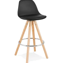 Tabouret snack mi-hauteur 'TATAMI MINI' noir