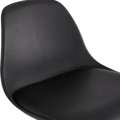 Tabouret snack mi-hauteur 'TATAMI MINI' noir