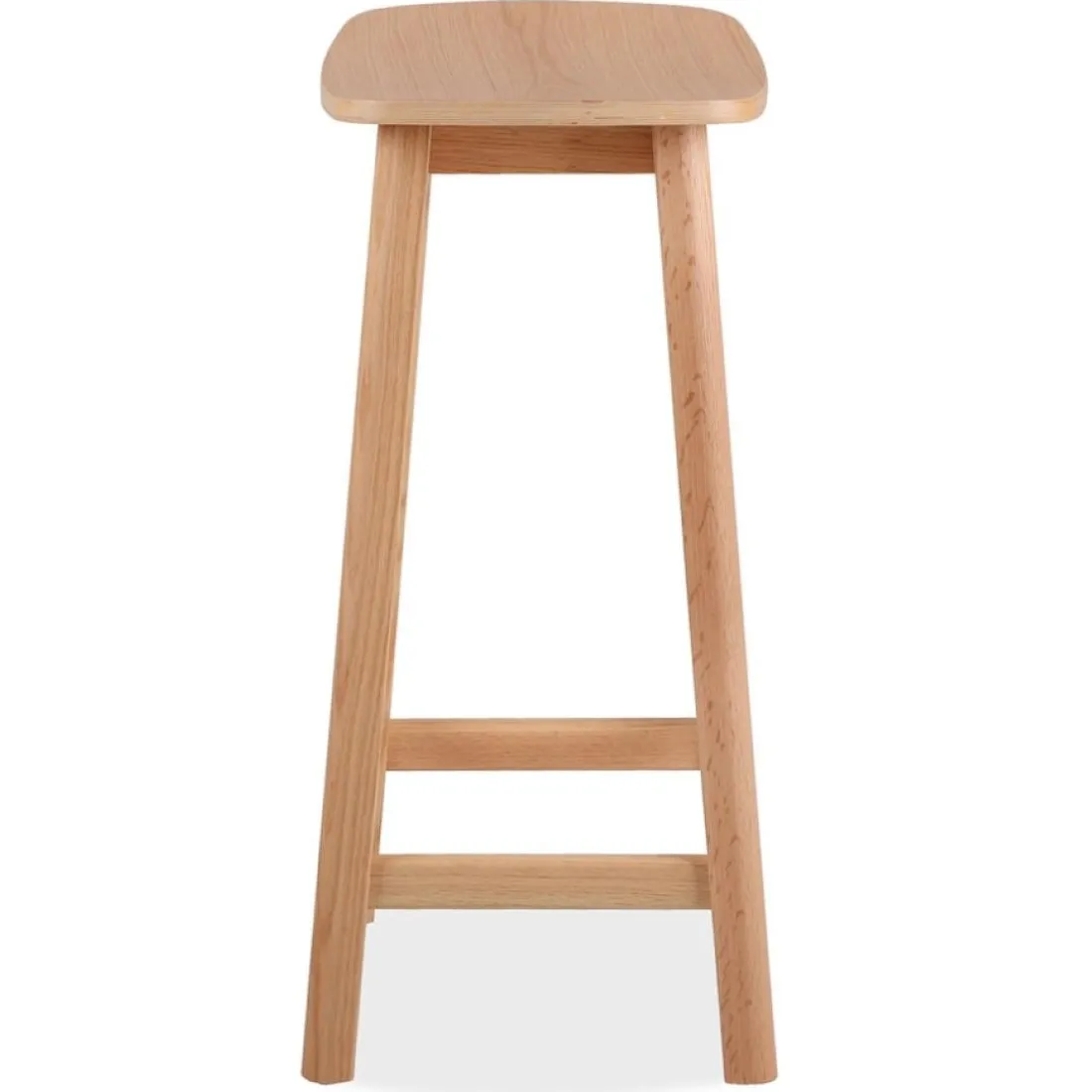 Tabouret snack mi-hauteur 'DUMAS MINI' en bois finition naturelle