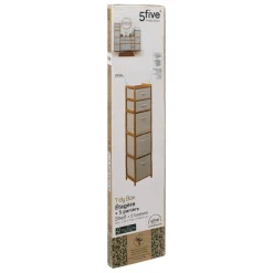 Étagère avec 5 paniers