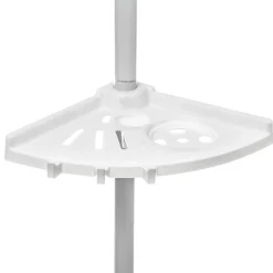 Étagère douche télescopique plastique