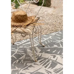 Tapis Amara outdoor Pétrole 160 x 230