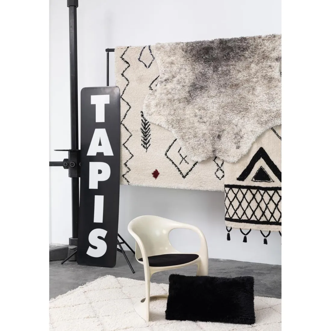 Tapis Berry 2 Neige 160 x 230