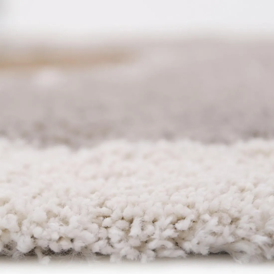 TAPIS BOHEMIAN ROND TAUPE DAISY