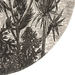 Tapis Box coton imprimé ethnique D90cm