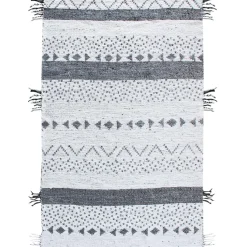 Tapis Callista Blanc/noir 120 x 180