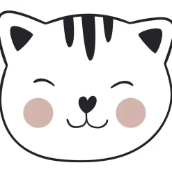 Tapis Chat Enfant 70 X 80 cm