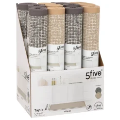 Tapis de cuisine tissé antidérapant Beige