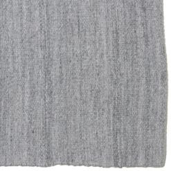 Tapis d’extérieur rectangulaire gris chiné QUENTIN