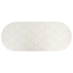 Tapis diatomite anti-dérapant oval
