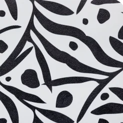 Tapis diatomite Noir et blanc