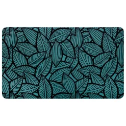 Tapis diatomite vert et noir